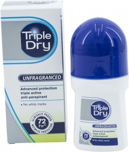 Triple Dry Female Anti-Perspirant Deodorant Advanced Formula Long Lasting Effect Roll ON
