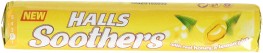Halls Soothers Honey And Lemon