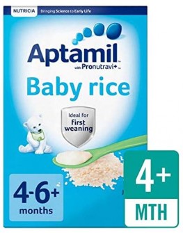Aptamil Cereals Stage 1 (4+) Organic Baby Rice