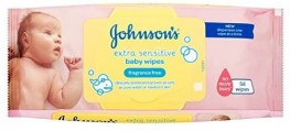 Johnson'S Baby Extra Sensitive Baby Wipes