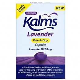 Kalms Herbal Lavender One-A-Day Capsules