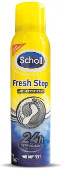 Scholl Fresh Step Anti Perspirant Foot Spray 150ml