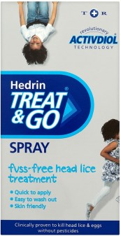 Hedrin Treat&GO Head Lice Spray