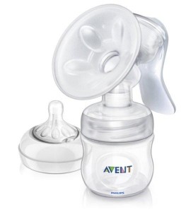 Philips Avent Comfort Manual Breast Pump With Bottle