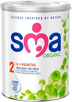 Sma Organic Follow-ON Milk 6+ Months Powder