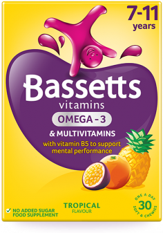 Bassetts Vitamins Omega 3 Flaxseed &Amp; Multivitamin Pastilles Orange