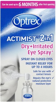 Optrex Actimist 2 In1 Dry And Irritated Eyes Eye Spray