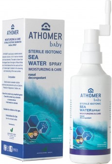 Athomer Seawater Nasal Spray Baby Isotonic
