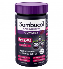 Sambucol Black Elderberry Gummies For Kids