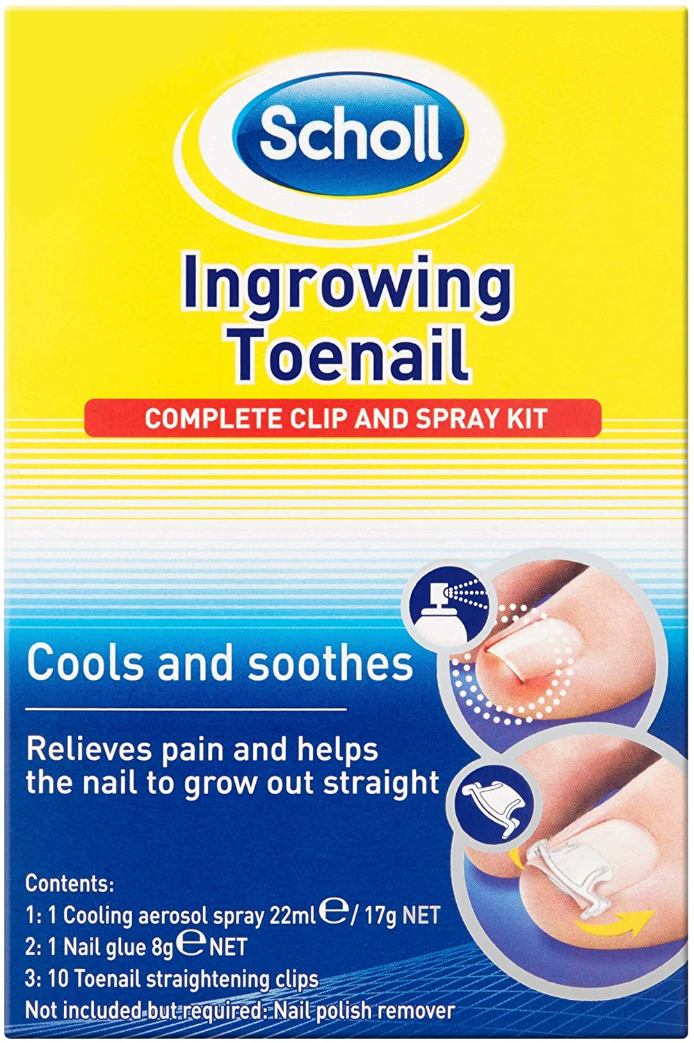 Scholl Ingrowing Toe Nail Kit
